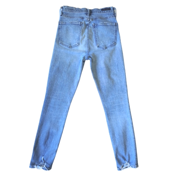 Citizens Of Humanity Olivia High Rise Slim Ankle in Backroad Light Indigo Size 6 - Picture 2 of 16